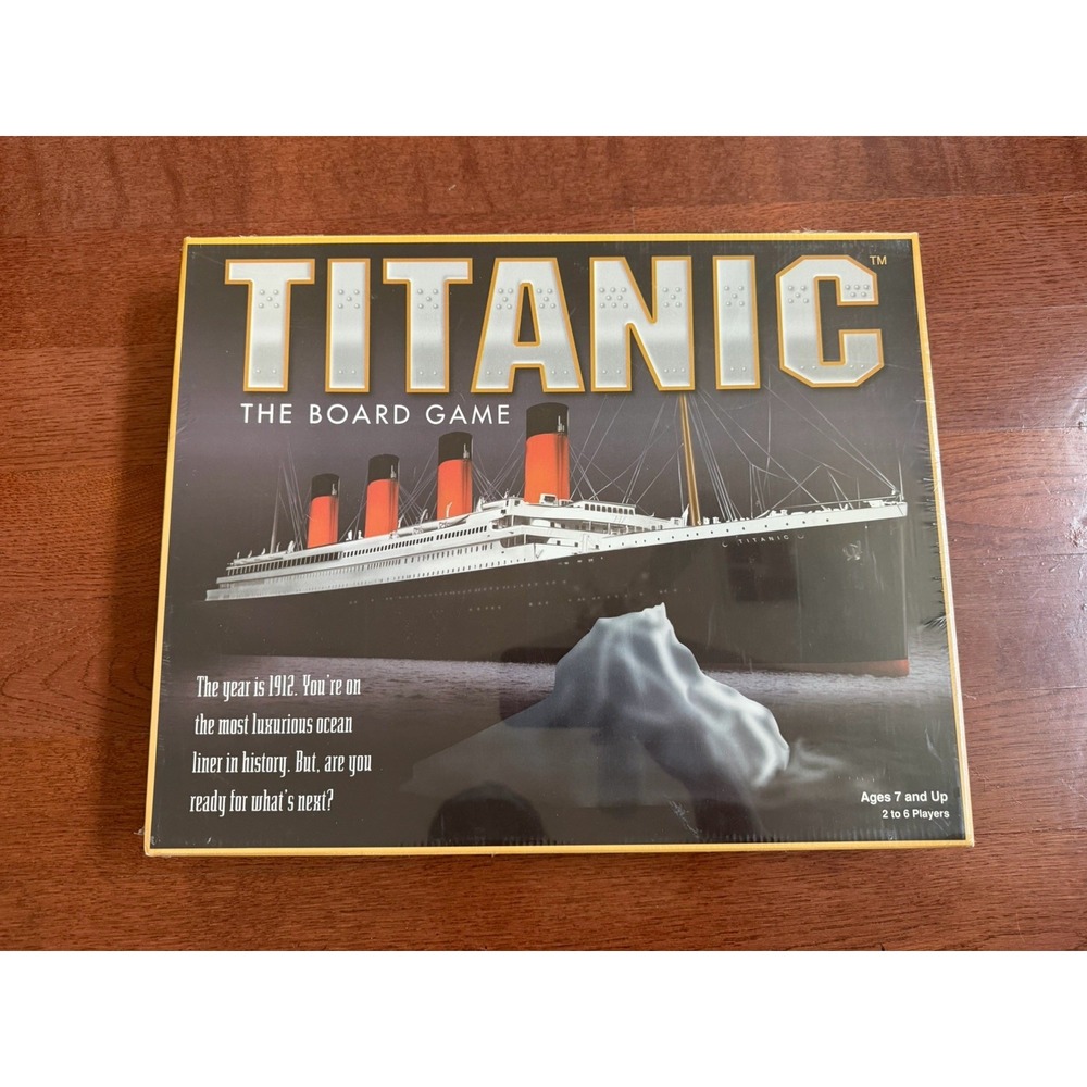 Titanic The Board Game 1998 Universal Games New Sealed